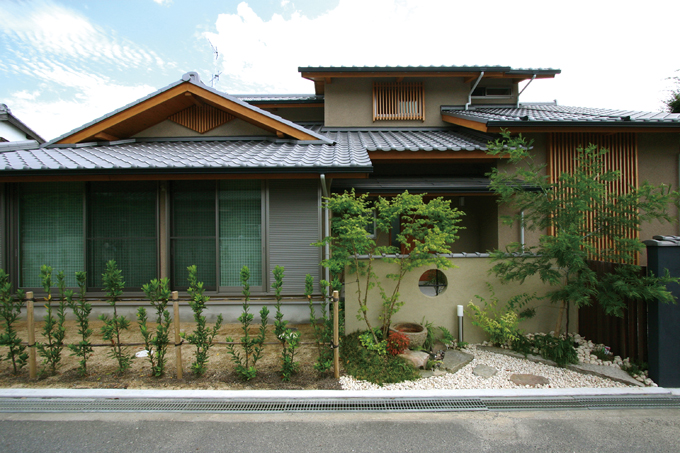 築８０年の日本家屋を建替え大阪の注文住宅 木の家の一戸建てなら工務店 コアー建築工房